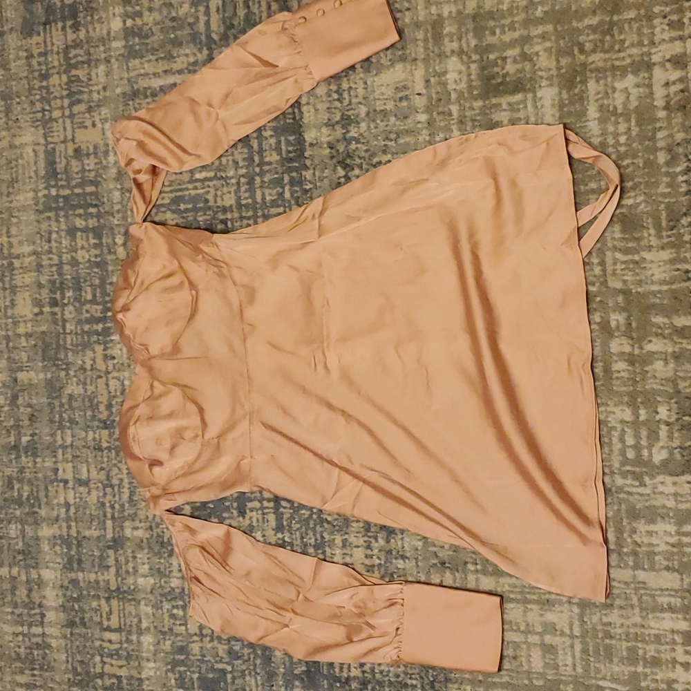 Cute pink off the shoulder dress